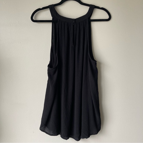 NWT Torrid Black Flowy Sleeveless Blouse Women’s Large - Picture 4 of 9
